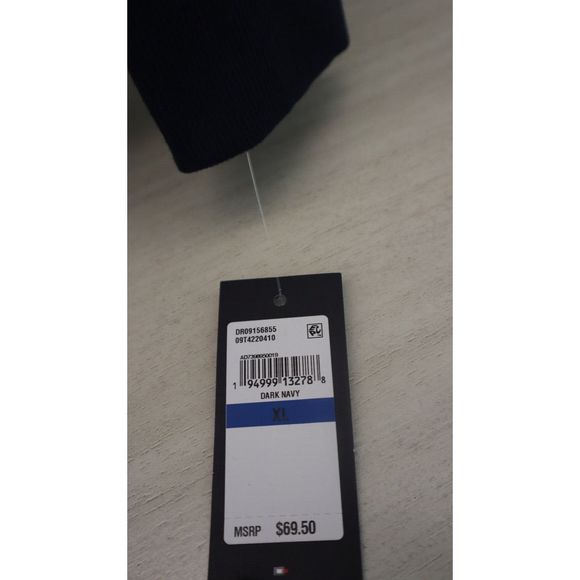 Tommy Hilfiger Men's Sz XL Dark Navy Modern Essentials Fleece Hoodie $70 - Picture 7 of 7